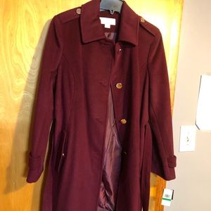 Michael Kors women size large coat brand new.